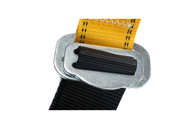 Automatic stiching of safety harneses and heavy holding straps, assembly of extra heavy webbings, strong fabric tapes, any safety belts